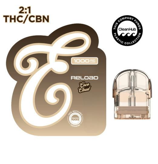 Coco Cloud | Eureka | 1g Vape Reload (2:1 CBN) (I)