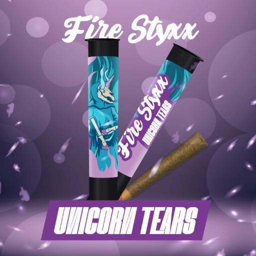 Unicorn Tears I Fire Styxx I 1g Infused Preroll (H) at Canna Retreat Recreational Dispensary