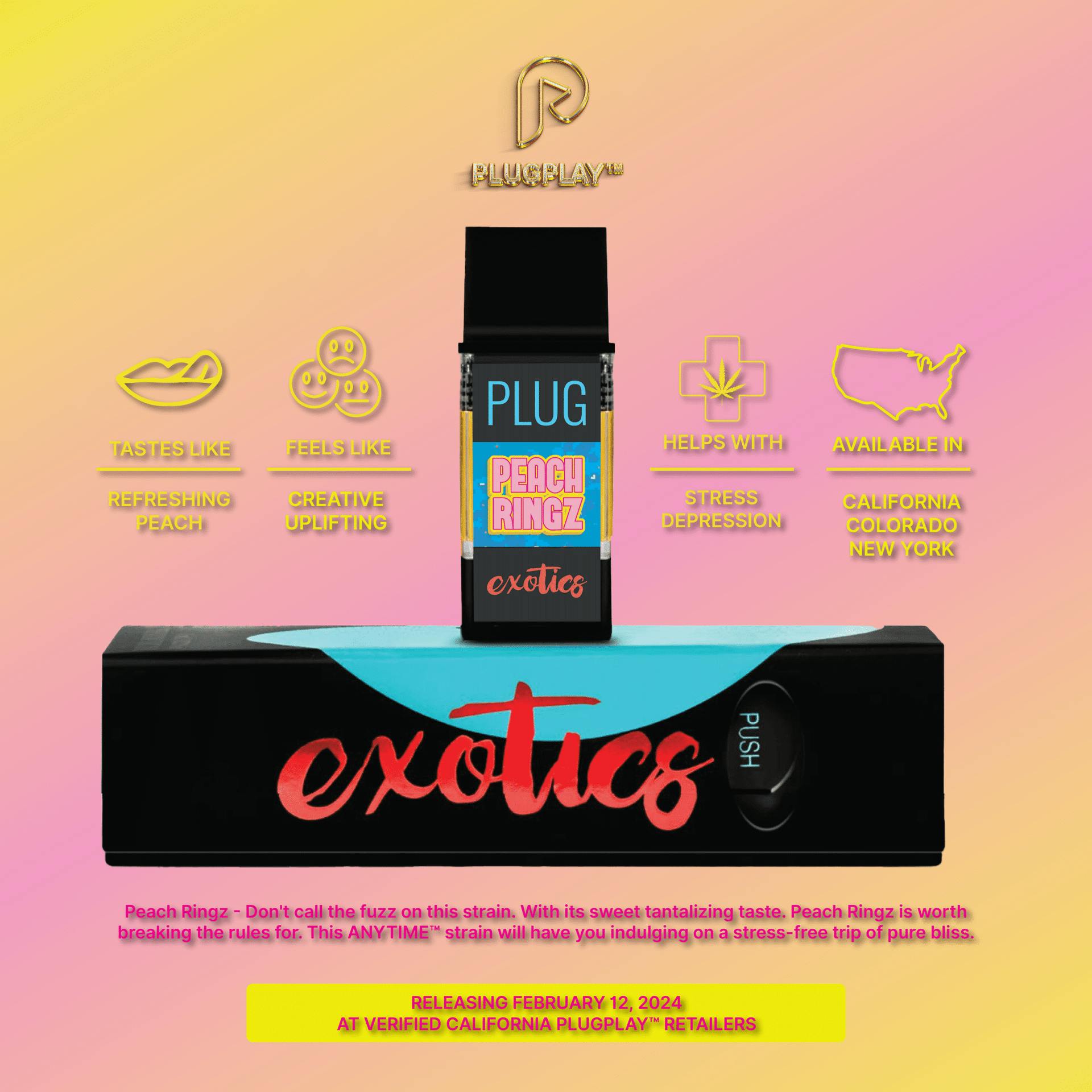 Plugplay - Exotics: Peach Ringz