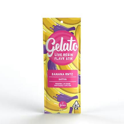 Gelato | Banana Rntz | Disposable | 1g