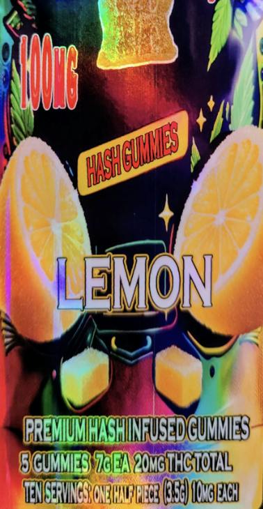 Red Run | Lemon Gummies | 100mg 21619