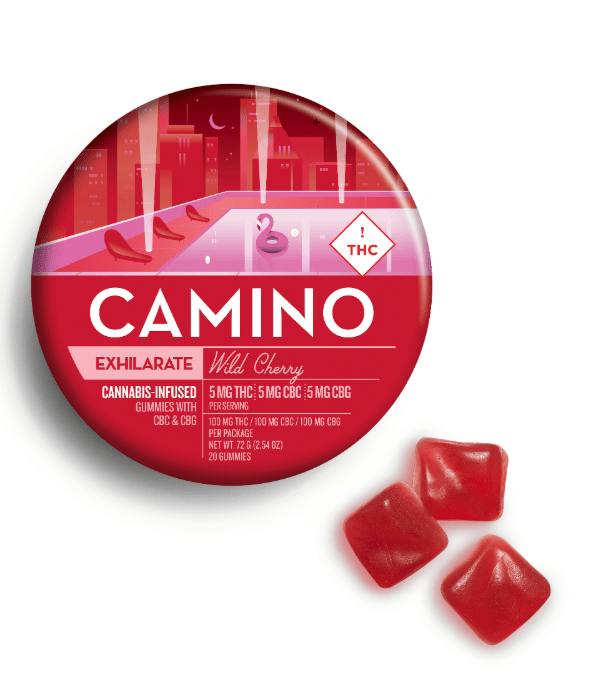 Exhilarate | Wild Cherry THC:CBC:CBG 1:1:1 Gummies | 100mg | 20ct | 5mg/ea