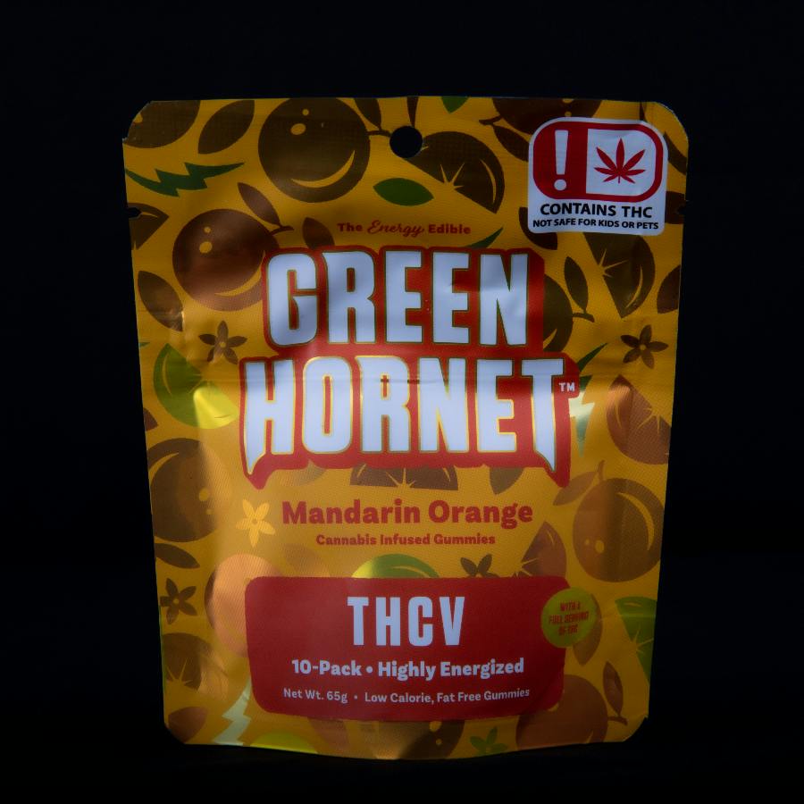 Green Hornet Energy THC:THCV 100mg Gummies