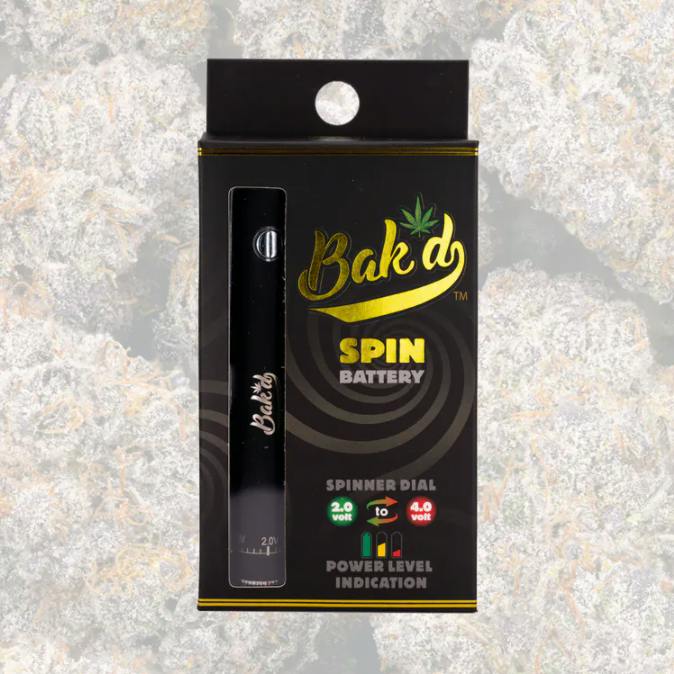 Bak'd - Spin Battery - Glossy Black 1g