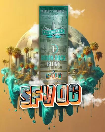 Presidential Moon Rock Blunt SFV OG