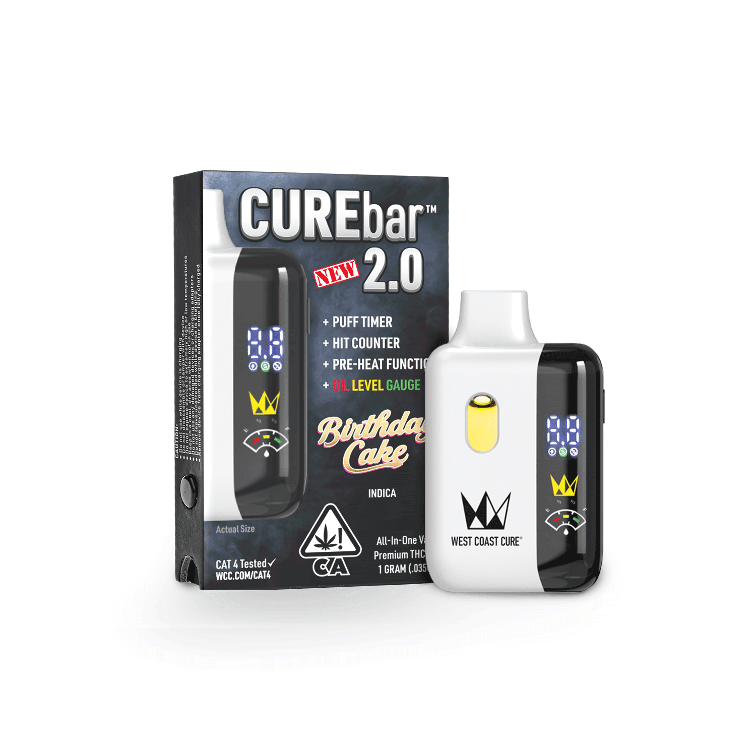 West Coast Cure: Birthday Cake - Curebar 2.0