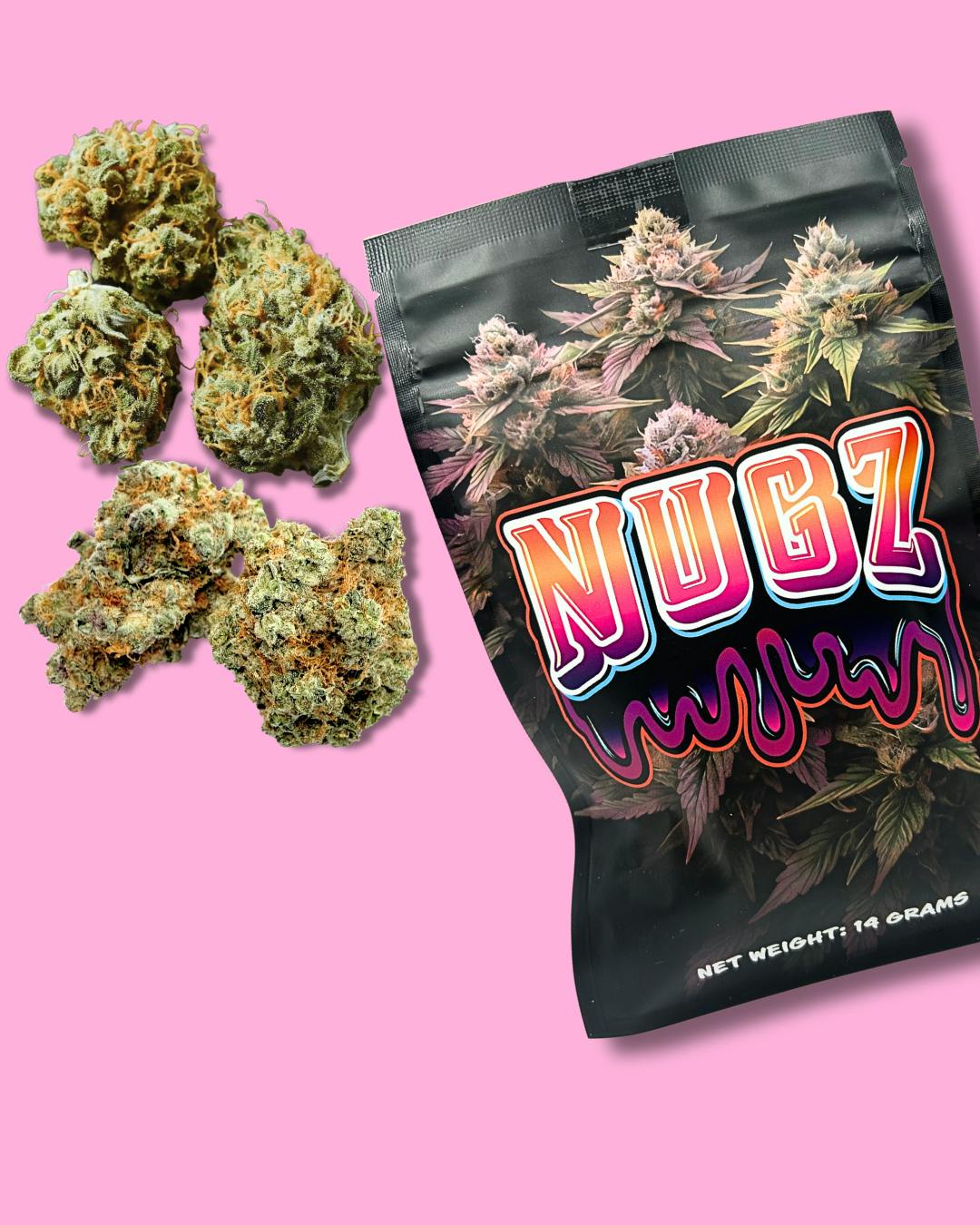 Grassfire Grow Co - Nugz Breath - 28g - Bigs - Indica/Hybrid