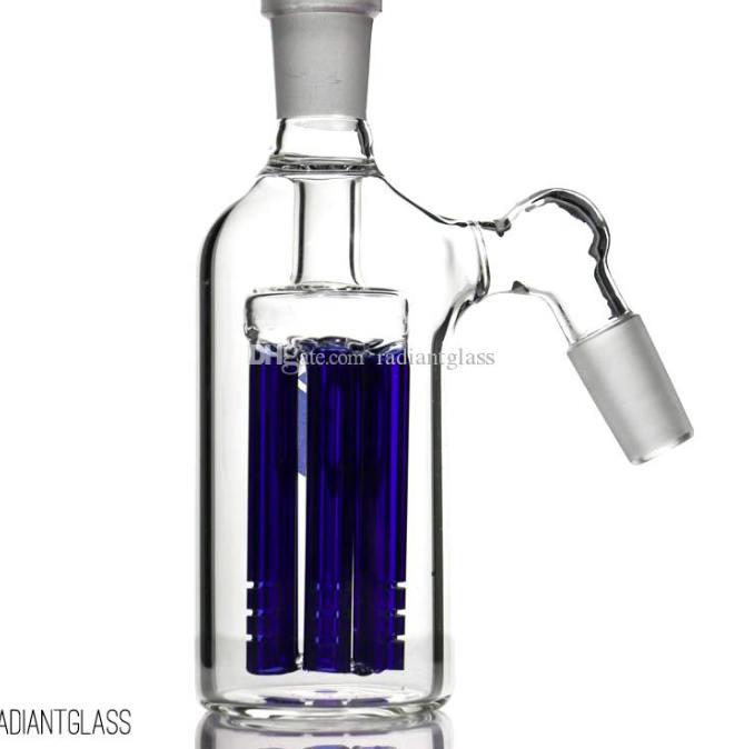 Ash Catch Glass Male 14mm W/ 45 Joint
