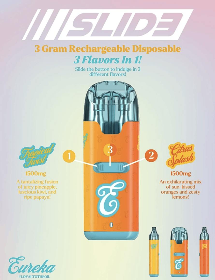 EUREKA FUSION SLID3 - TROPICAL TWIST & CITRUS SPLASH