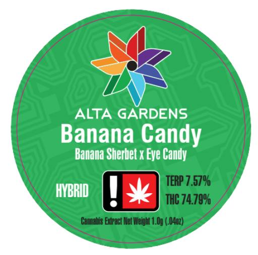 Banana Candy - 2g - Cured Resin