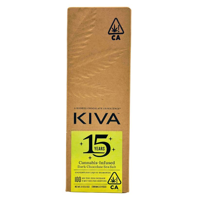 Kiva Confections: Sea Salt Dark