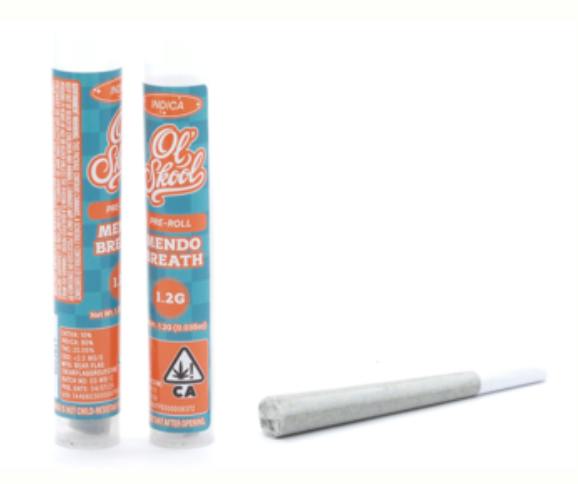 Ol' Skool - Mendo Breath - Preroll - 1.2g