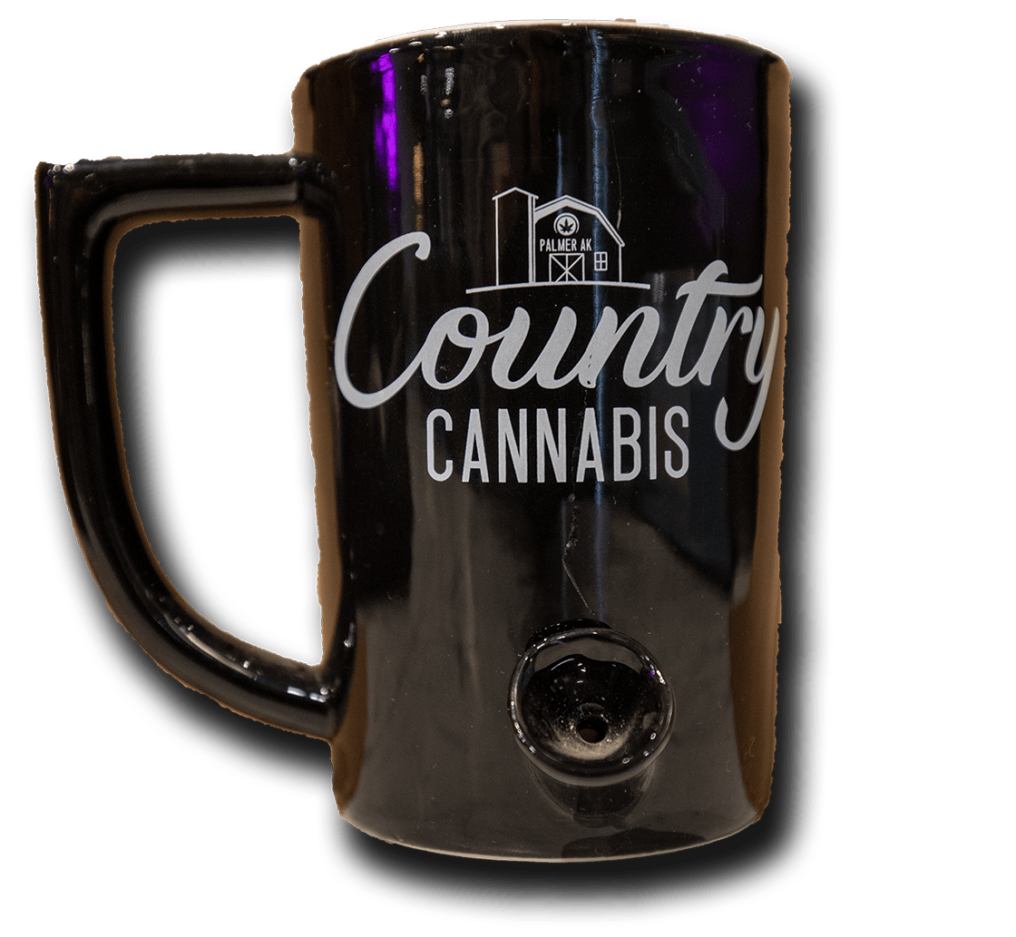 Country Cannabis Mug Pipe