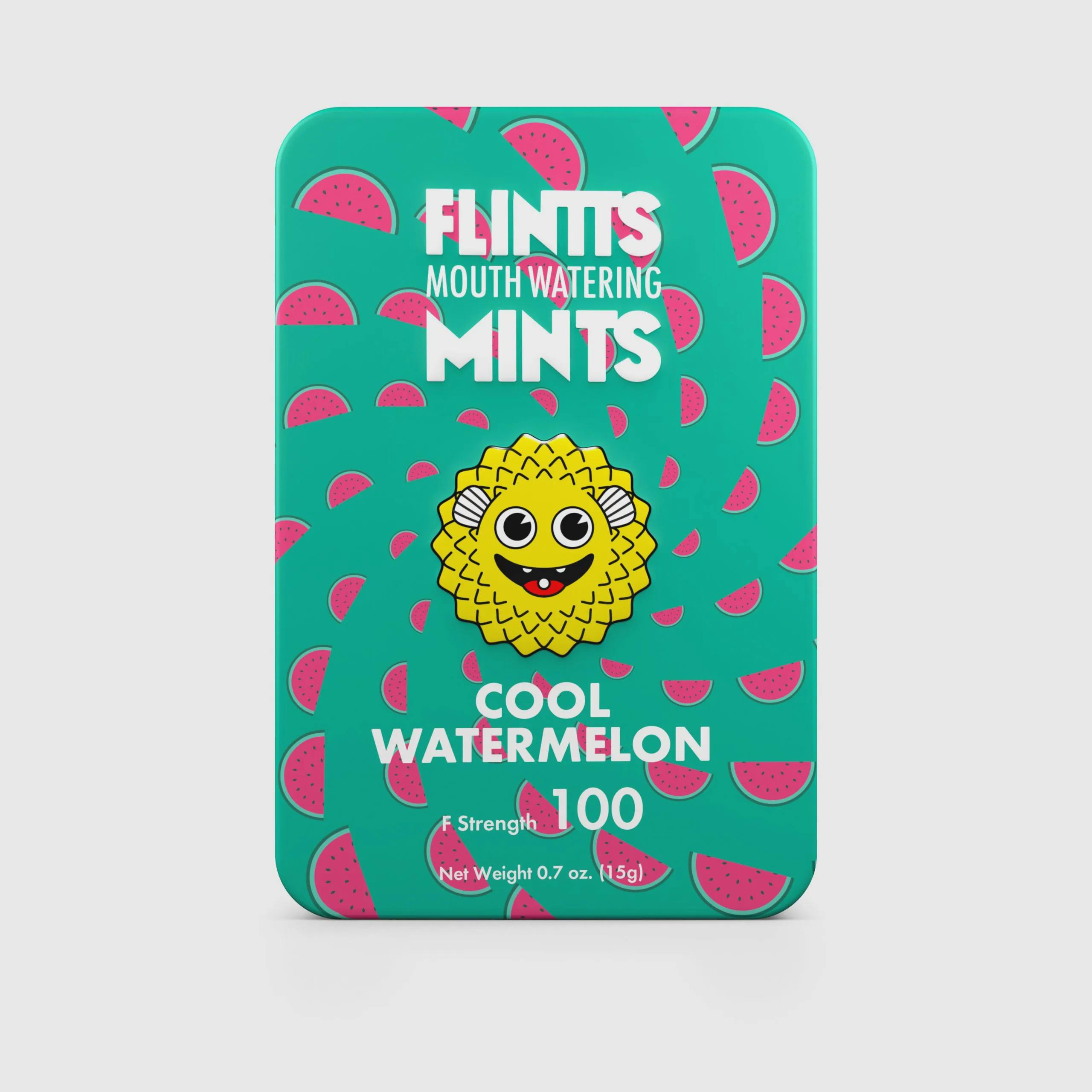 Cool Watermelon Flintts Mouthwatering Mints