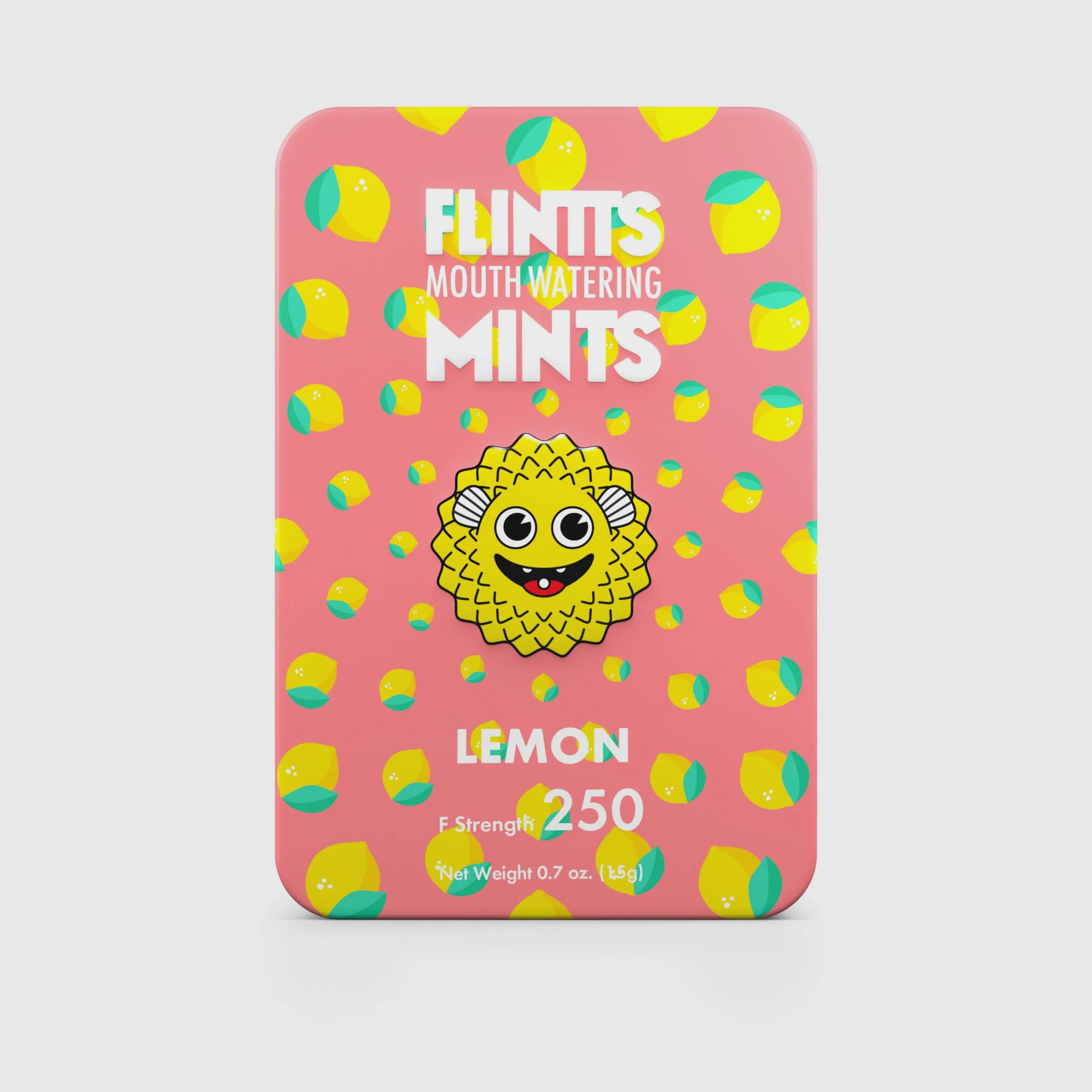 Lemon Flintts Mouthwatering Mints