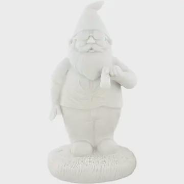 Gnometastic Diy Gnude Gnome - Unpainted Smoking