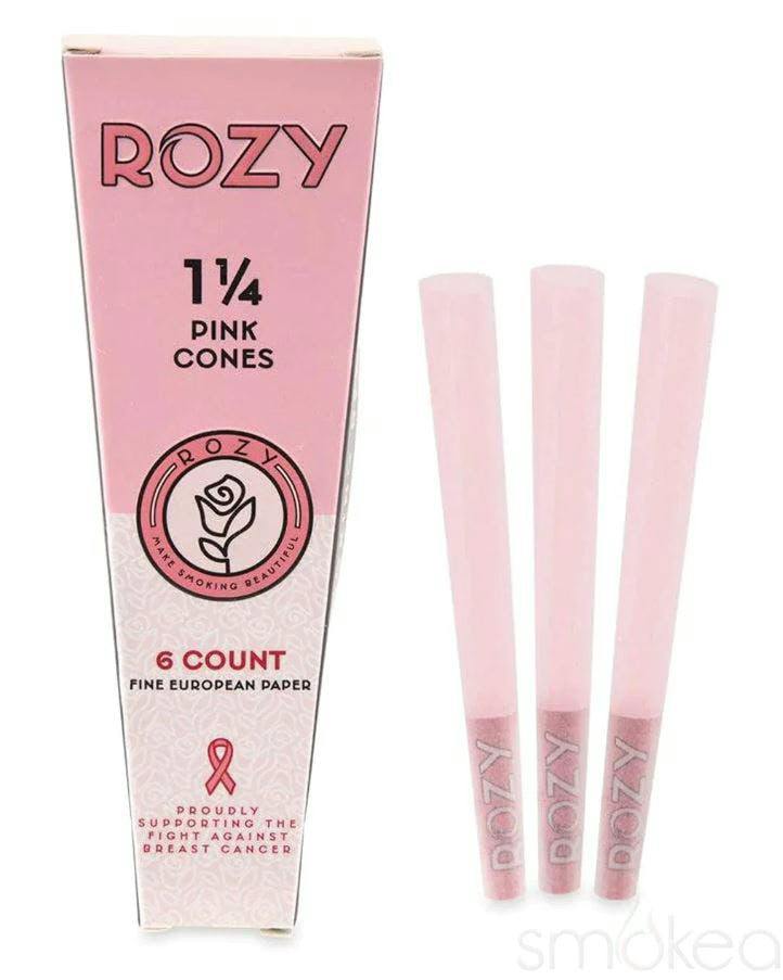 Rozy 6 pack Pink Cones 1 1/4