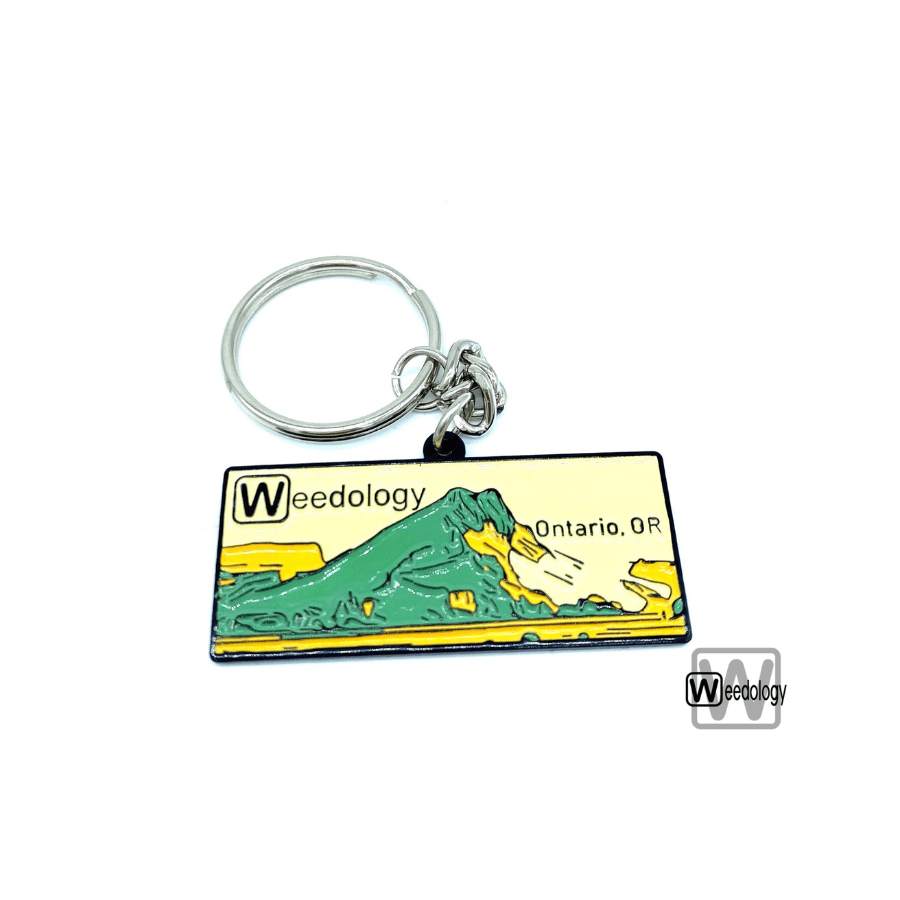 Weedology BUTTE Keychain - BOTH