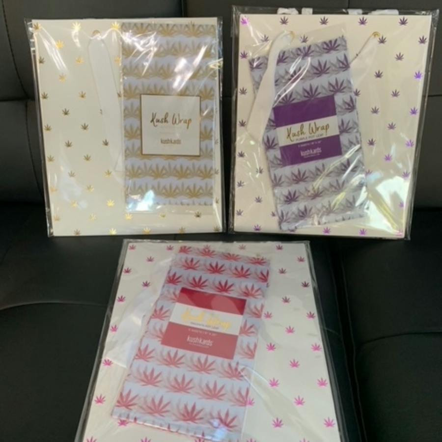 Kush Kards Cannabis Inspired Gift Bag/Tissure Paper