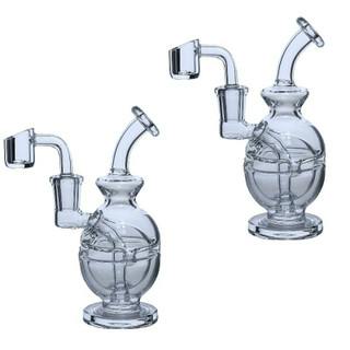 Dab Rig - TF - 5.5" Mini Fab Egg Direct Inject Rig
