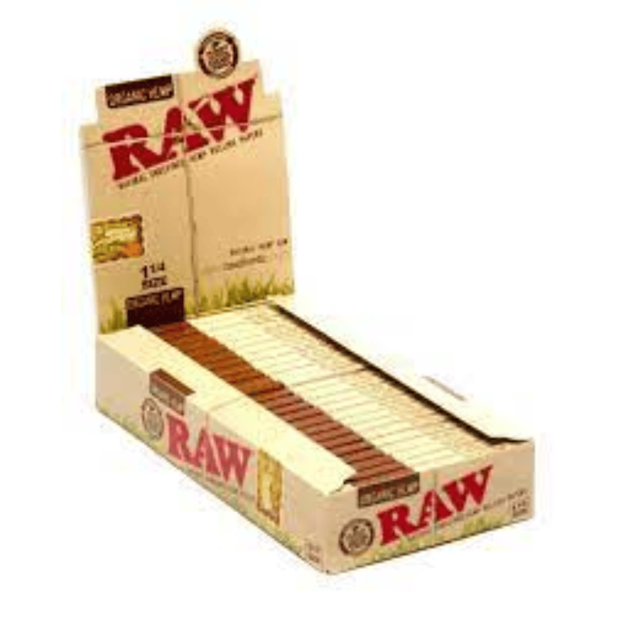 Raw Organic Hemp papers 1 1/4