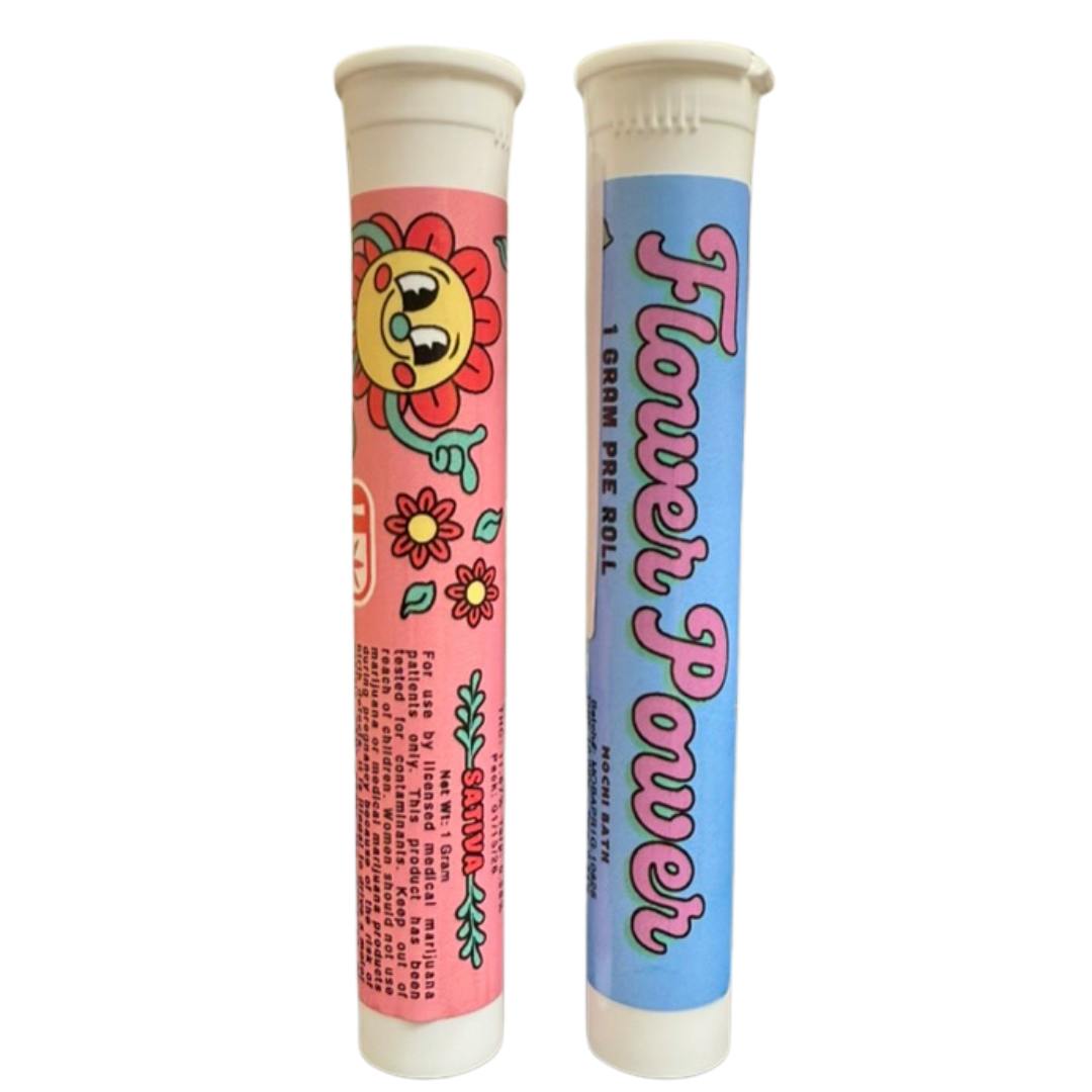 Flower Power - Lemon Bubbles (S) - 1g Flower Pre Roll
