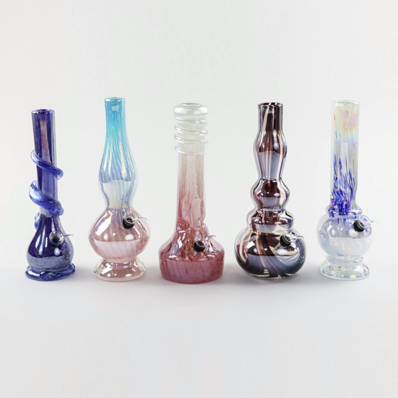 LuvBuds | Soft Glass Water Pipe 12"