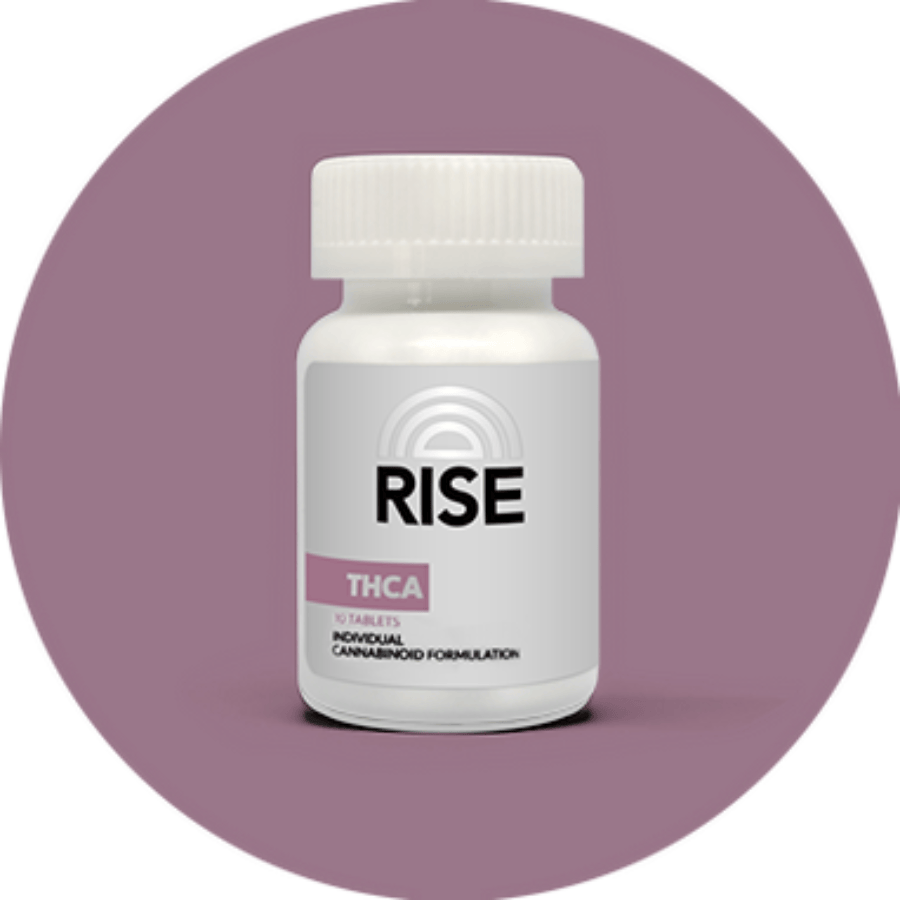200mg THCA Tablets (10mg x 1 Tablet) | RISE