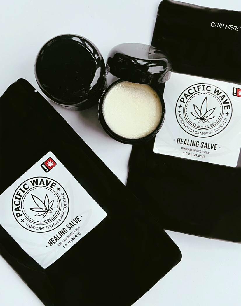 1:1 Healing Salve| THC:CBD Topical| Hybrid| Pacific Wave