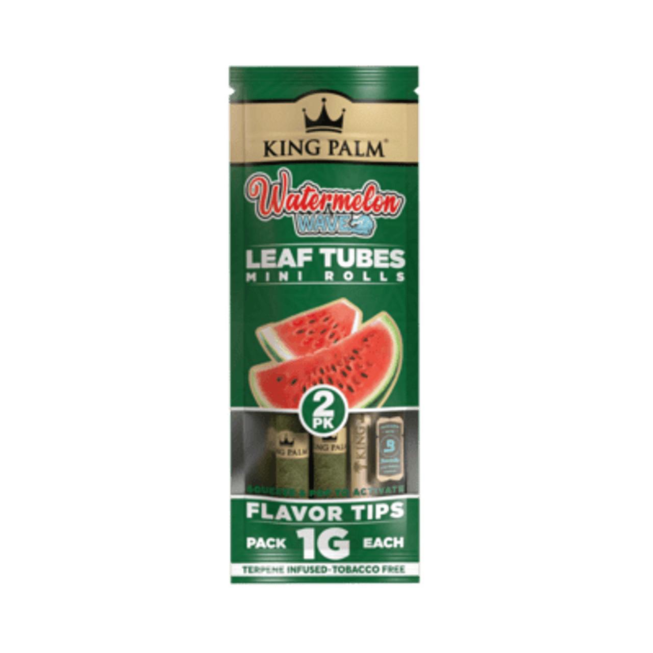 LuvBuds | King Palm | Watermelong Wave 2pk Mini