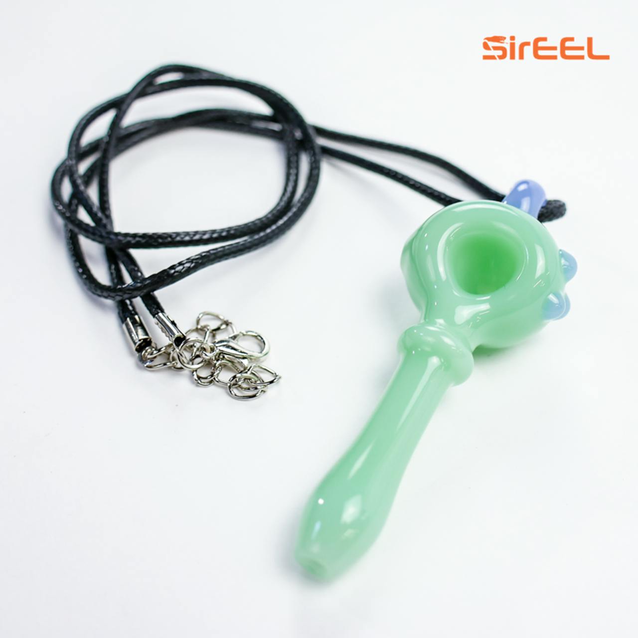 Mini Glass Necklace Pipe