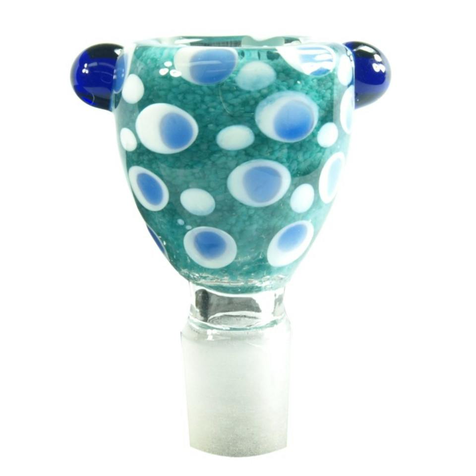 Dripping Paint Glass Bowl
