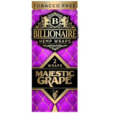 Billionaire Hemp Wrap Majestic Grape