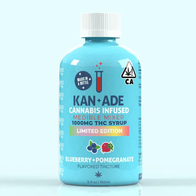 Kan+Ade - Tincture - Blueberry Pom 1000MG