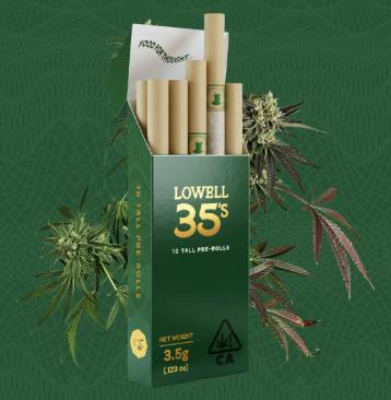 LOWELL 35's - PreRoll - 10 pack- Mind Safari (H) 3.5G