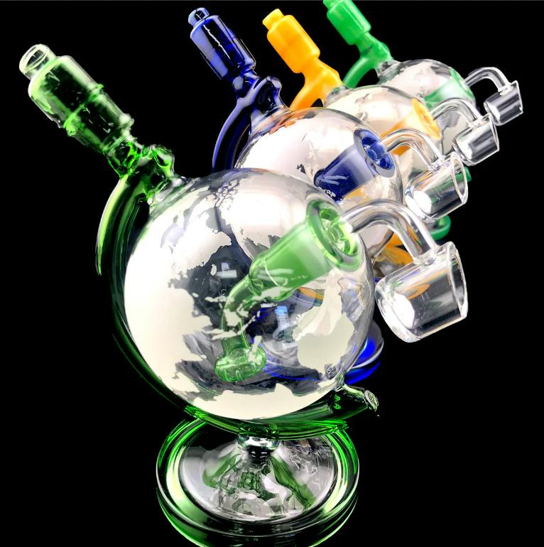 Glass - 7" Globe Dab Rig
