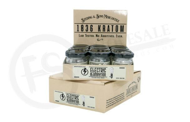 1836 Kratom Electric Illumination Chewable Tablets