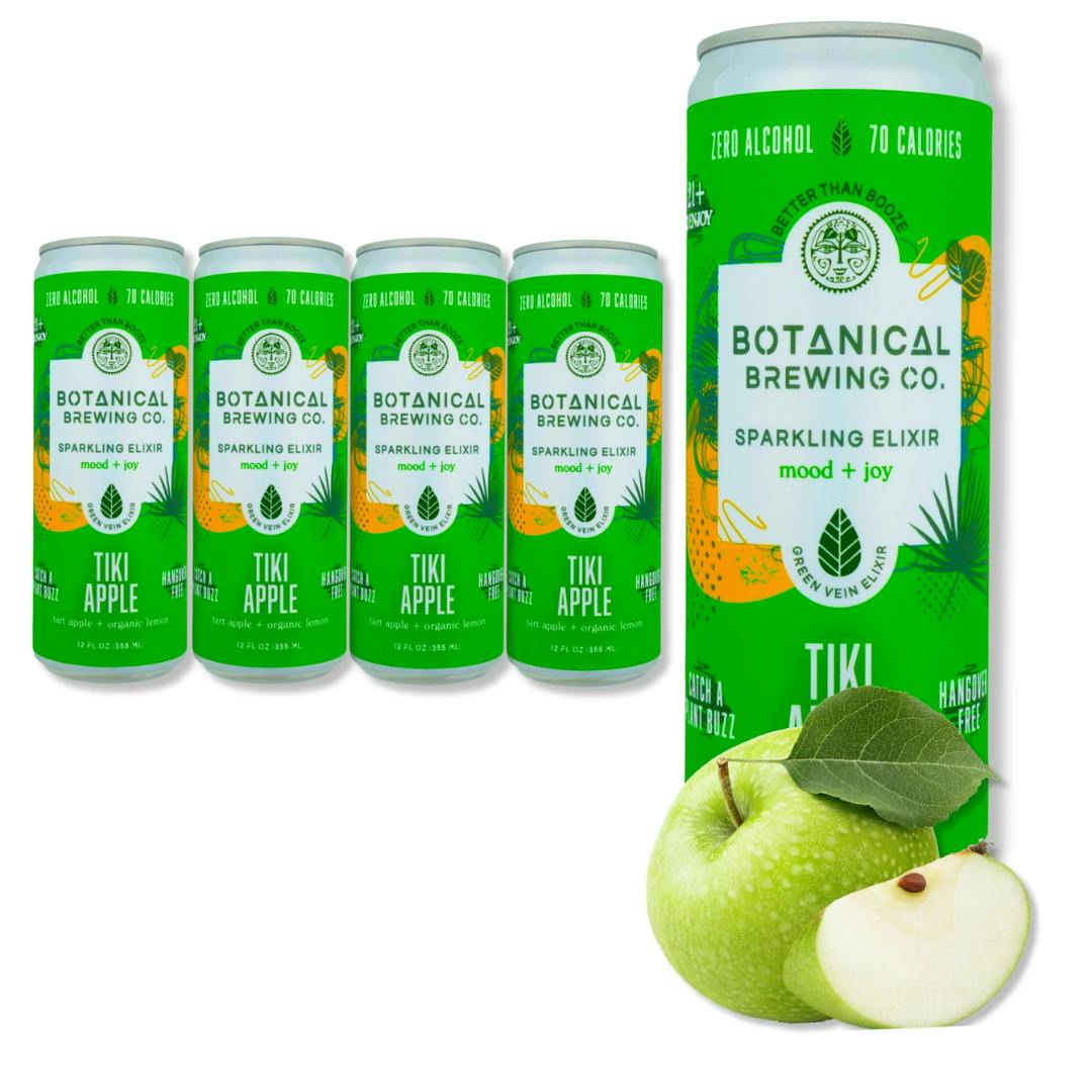 Botanical Brewing Co Tiki Apple Kratom Drink