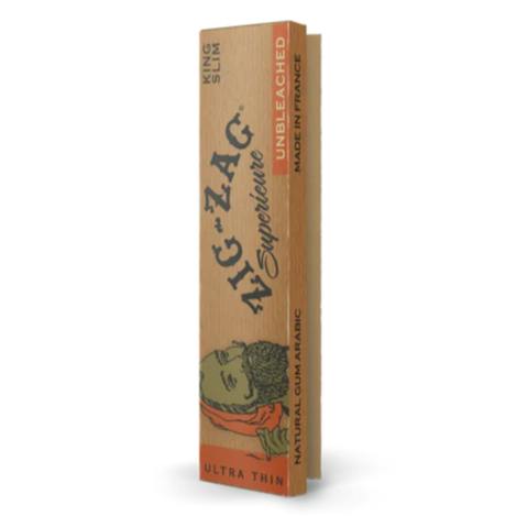 Zig Zag King Size Rolling Papers - Unbleached