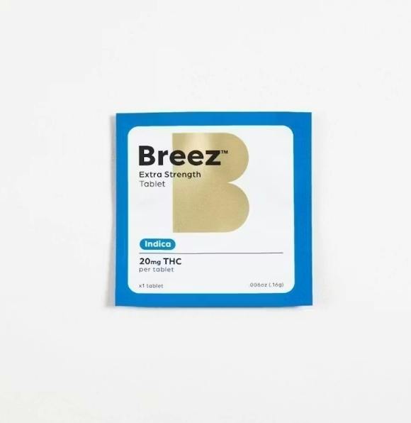 Breez - Tablet - Indica - 2pk