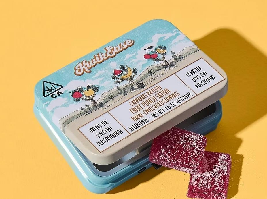 Kwik Ease - Edibles - Fruit Punch - 100mg