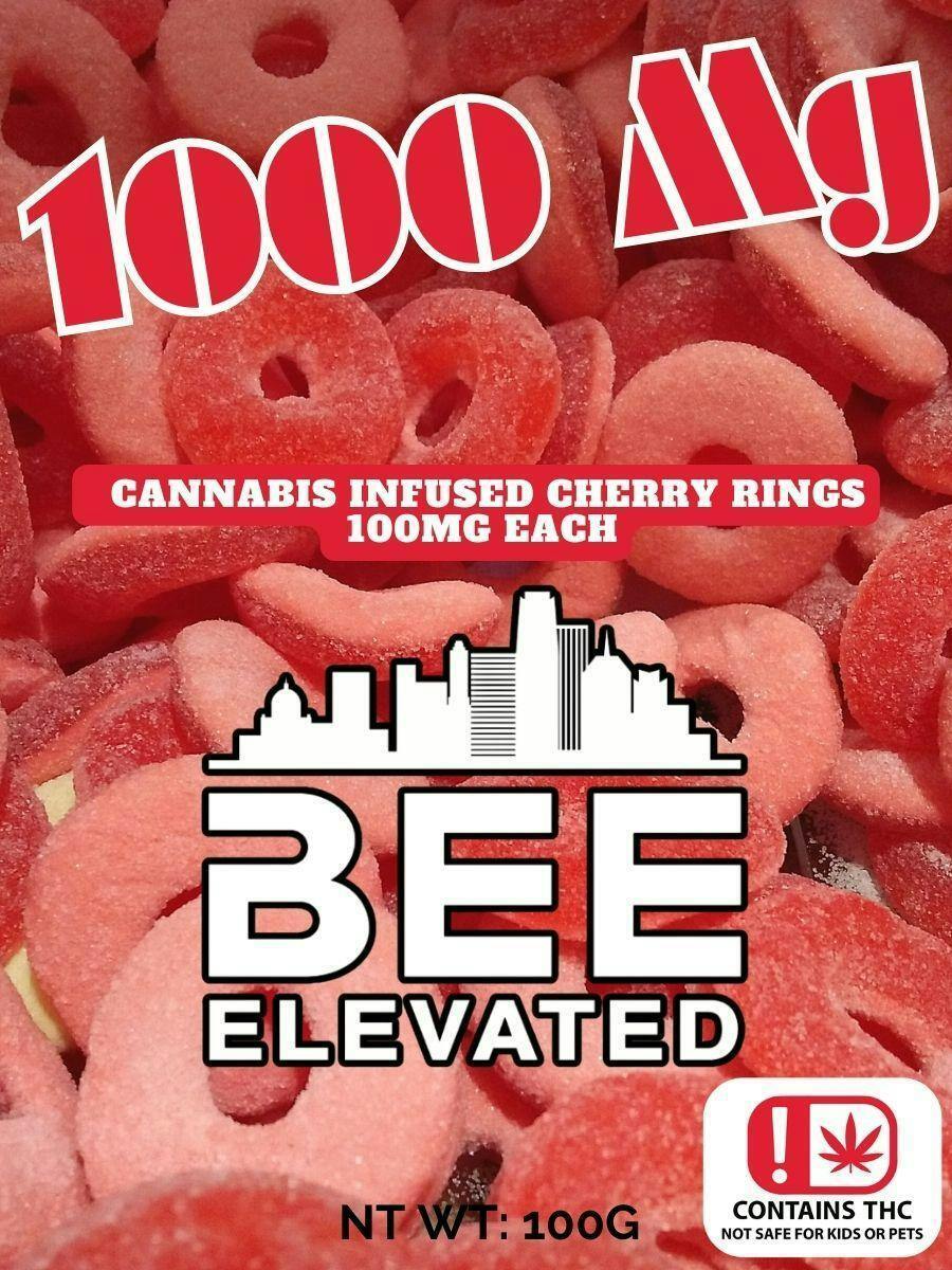 Bee Elevated Cherry Rings 1,000mg