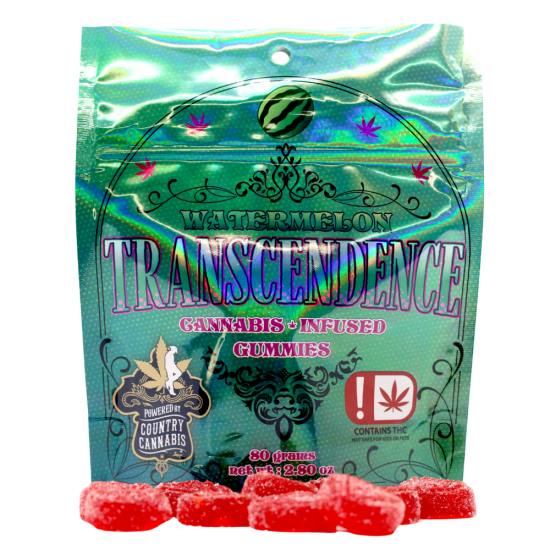 Watermelon 1000mg Transcendence Gummies CC