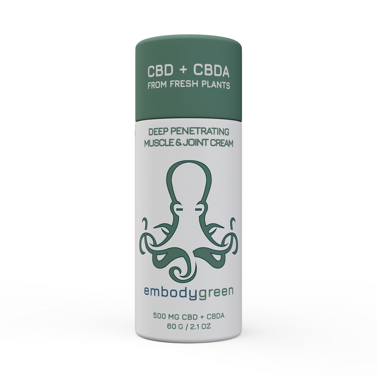 Embodygreen CBD+CBDA Deep Penetrating Muscle & Joint Cream
