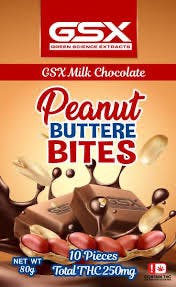 GSX | Chocolate Peanut Butter Bites | 250mg