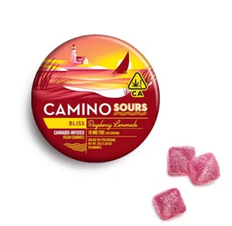 KIVA CAMINO GUMMIES: Sour Raspberry Lemonade
