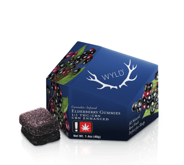 Wyld | Boysenberry 300mg (1:1:1 THC:CBD:CBN)