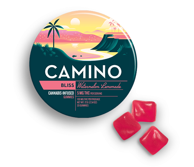 Bliss | Watermelon Lemonade Gummies | 100mg | 20ct | 5mg/ea