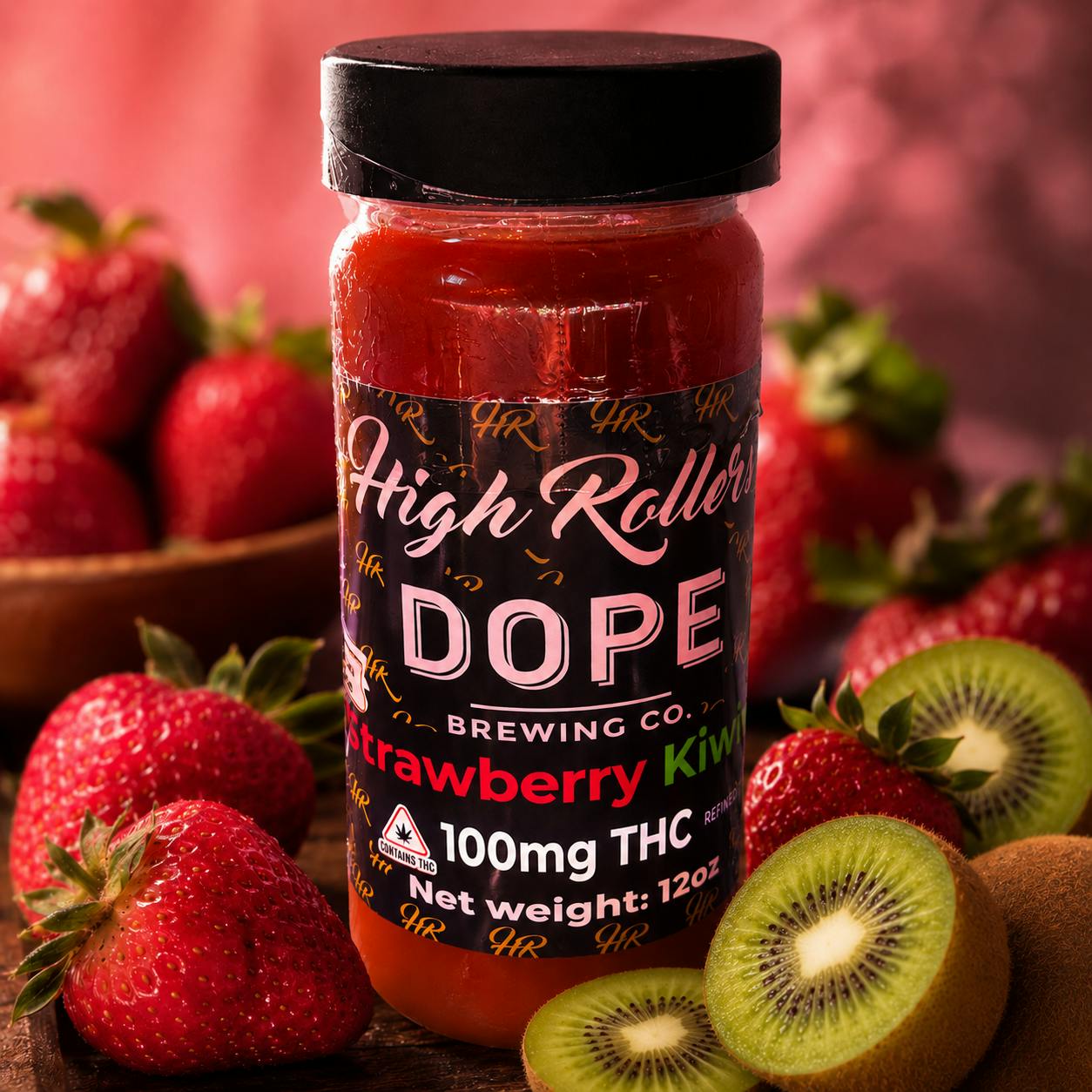 Dope Drinks - Strawberry Kiwi - 100mg