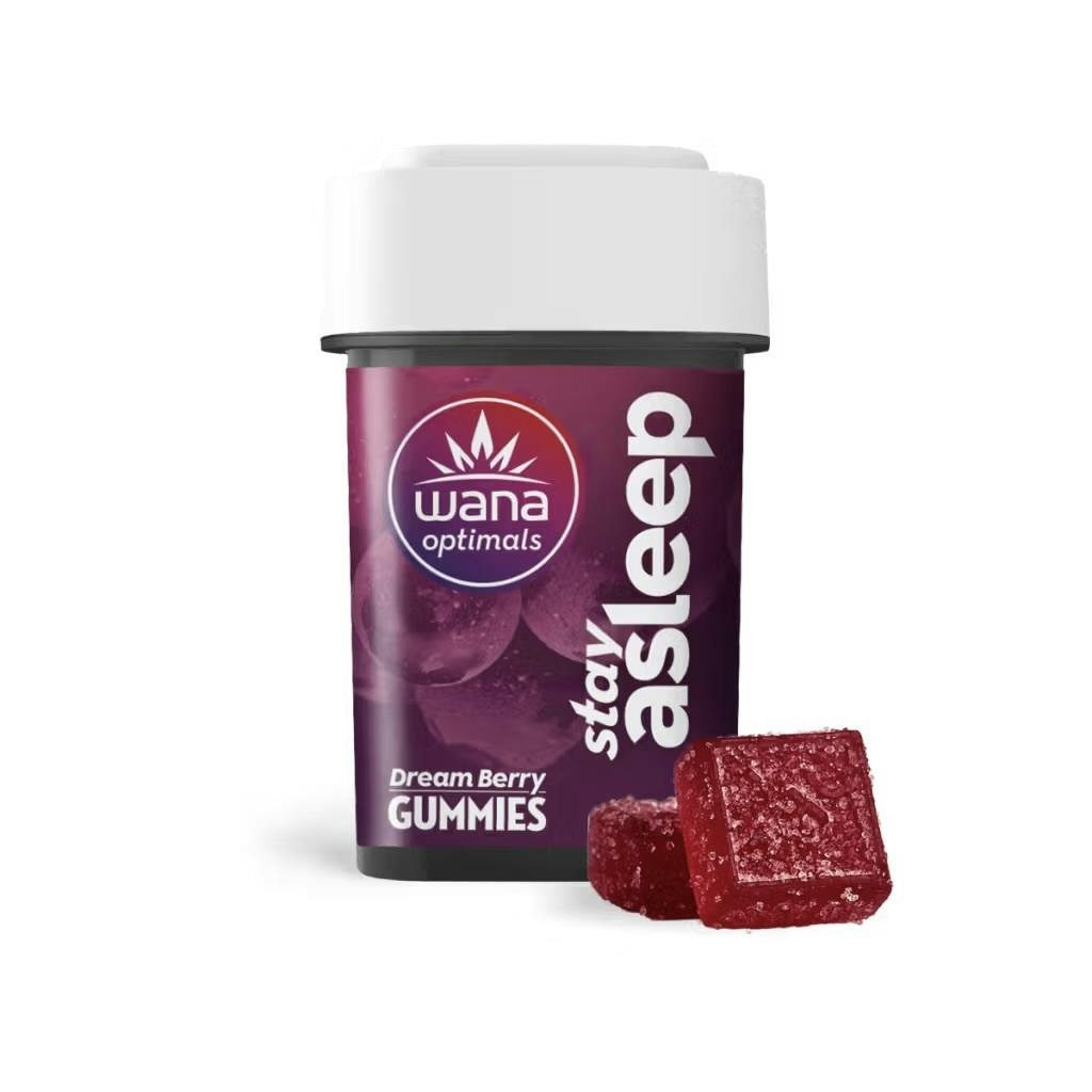 Wana - Stay Asleep CBN Gummies - Dream Berry - 100mg